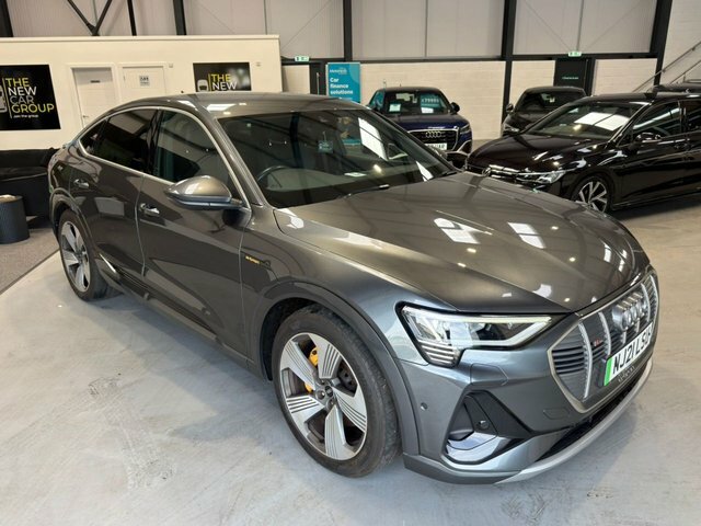 Audi E-tron 2021 55 S Line Sportback Quattro Grey #2