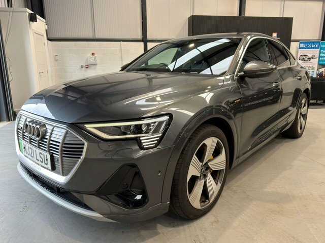 Audi E-tron 2021 55 S Line Sportback Quattro Grey #4