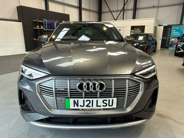 Audi E-tron 2021 55 S Line Sportback Quattro Grey #3