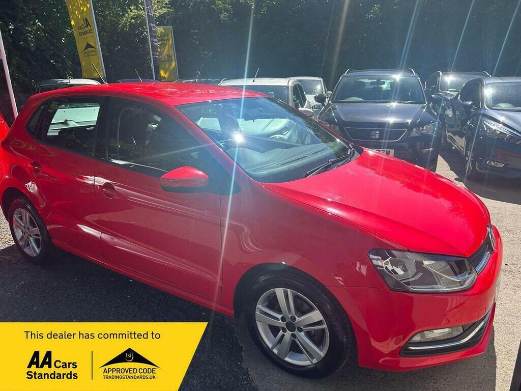 Volkswagen Polo Hatchback 1.2 Tsi Bluemotion Tech Se Euro 6 Ss Red