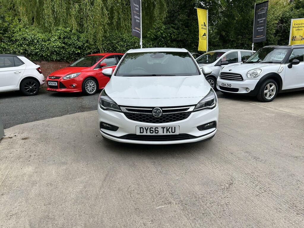 Vauxhall Astra Hatchback 1.4I Turbo Sri Euro 6 201666 DY66TKU White #5