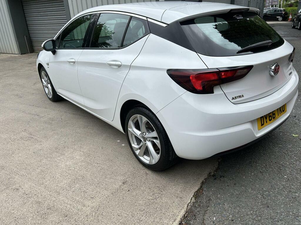 Vauxhall Astra Hatchback 1.4I Turbo Sri Euro 6 201666 DY66TKU White #4