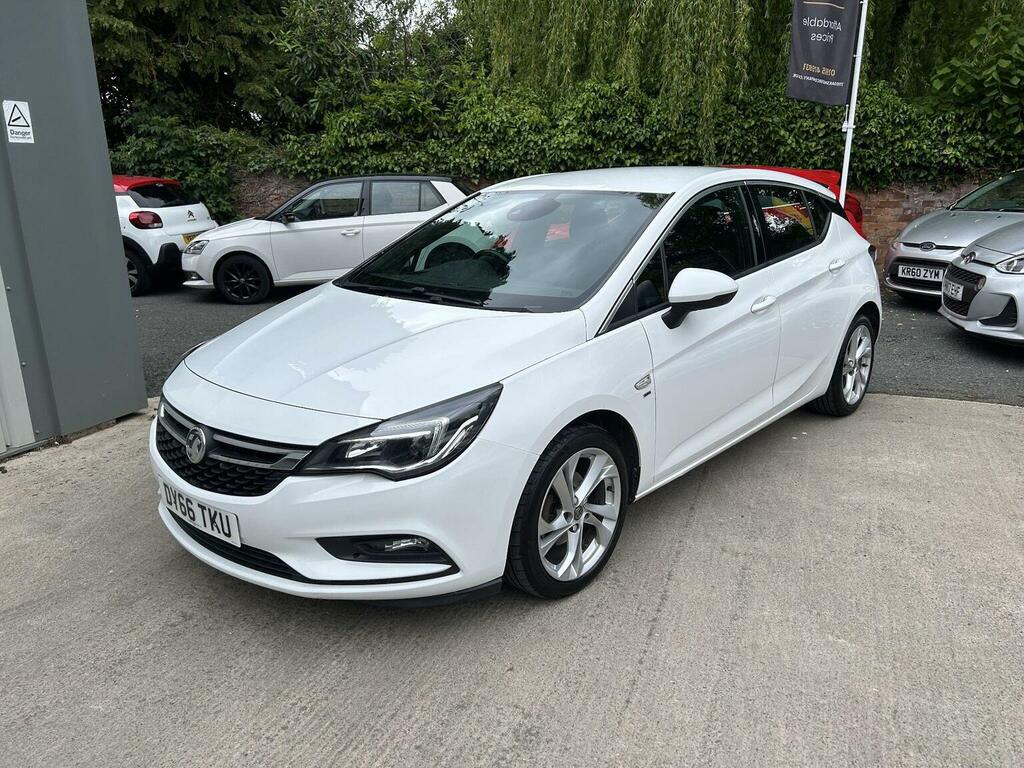 Vauxhall Astra Hatchback 1.4I Turbo Sri Euro 6 201666 DY66TKU White #3