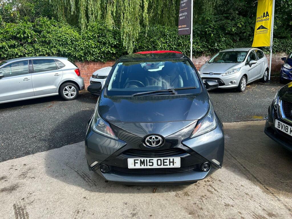 Toyota Aygo Hatchback 1.0 Vvt-i X-play Euro 5 Euro 5 2015 FM15OEH Grey #3