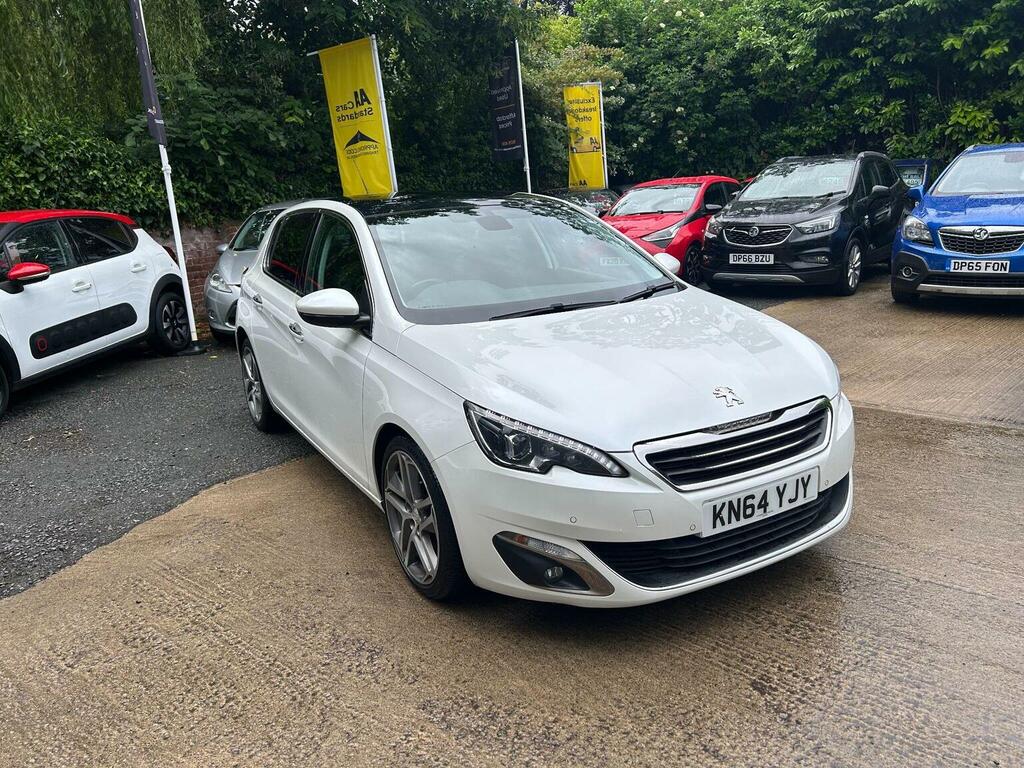 Peugeot 308 Hatchback 1.6 E-hdi Feline Euro 5 Ss 2014 White