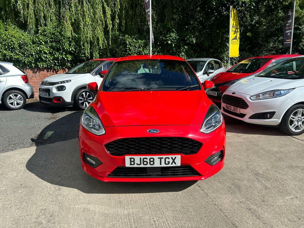 Ford Fiesta Hatchback 1.0T Ecoboost St-line Euro 6 Ss BJ68TGX Red #5