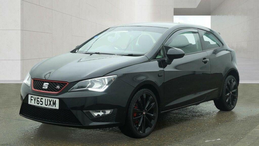 Seat Ibiza Hatchback 1.2 Tsi Fr Red Edition Sport Coupe Euro FY65UXM Black #4