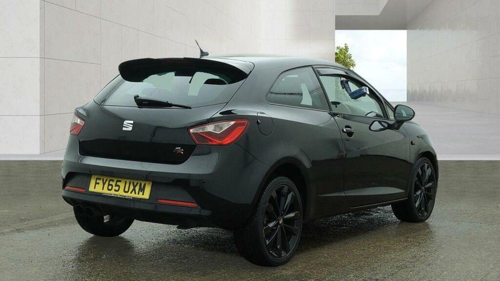 Seat Ibiza Hatchback 1.2 Tsi Fr Red Edition Sport Coupe Euro FY65UXM Black #6