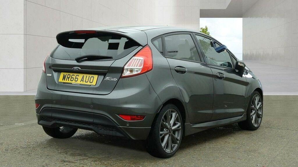 Ford Fiesta Hatchback 1.0T Ecoboost St-line Euro 6 Ss WR66AUO Grey #6