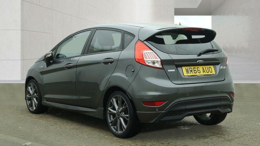 Ford Fiesta Hatchback 1.0T Ecoboost St-line Euro 6 Ss WR66AUO Grey #5