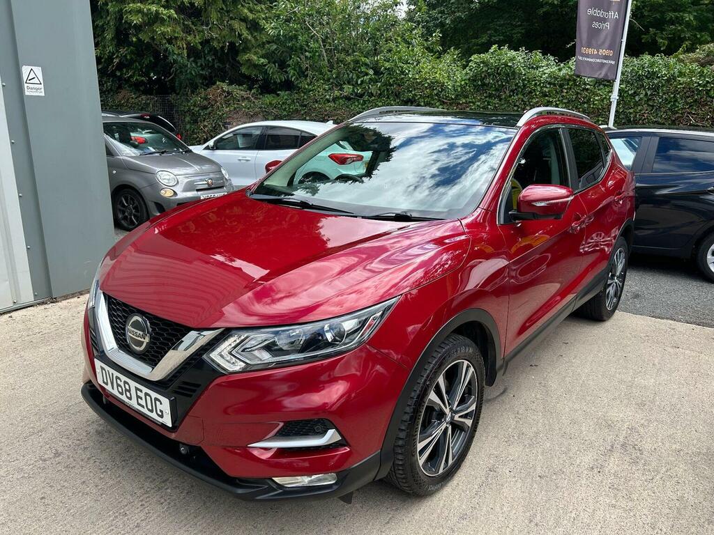 Nissan Qashqai Suv 1.2 Dig-t N-connecta Euro 6 Ss 201868 DV68EOG Red #3