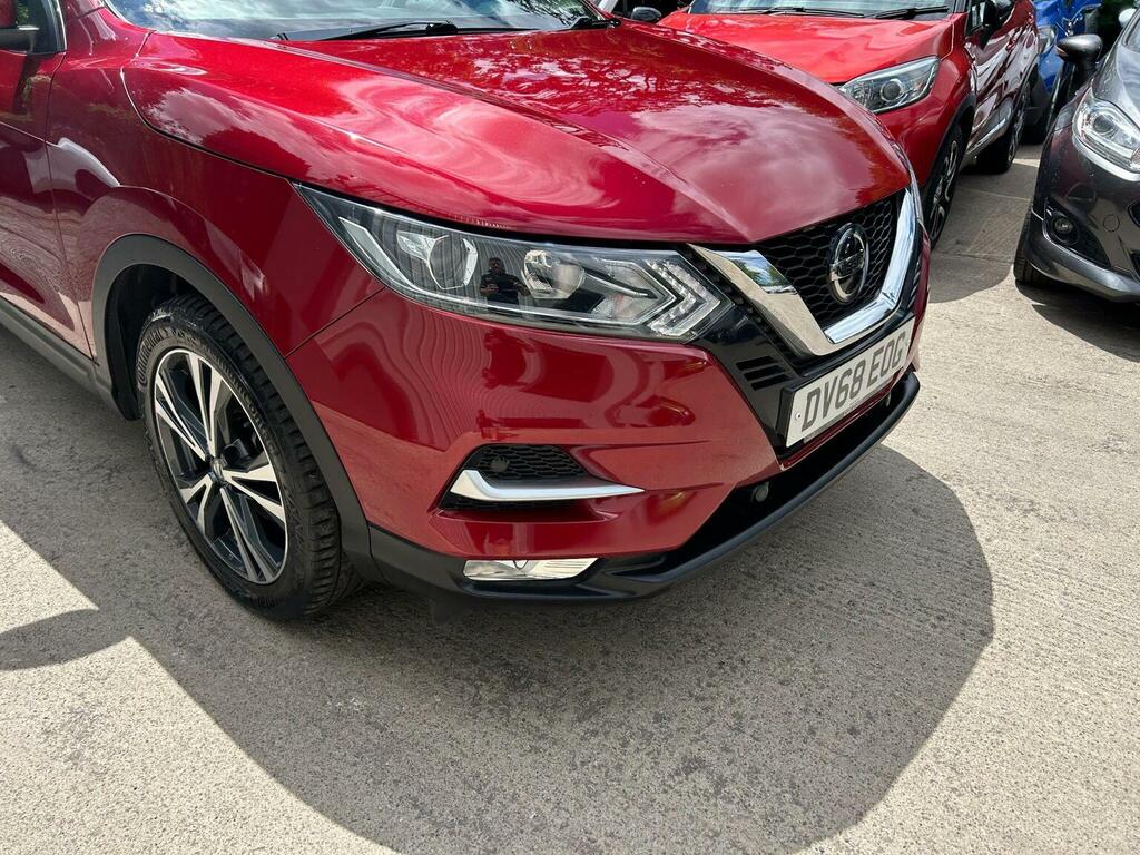 Nissan Qashqai Suv 1.2 Dig-t N-connecta Euro 6 Ss 201868 DV68EOG Red #5