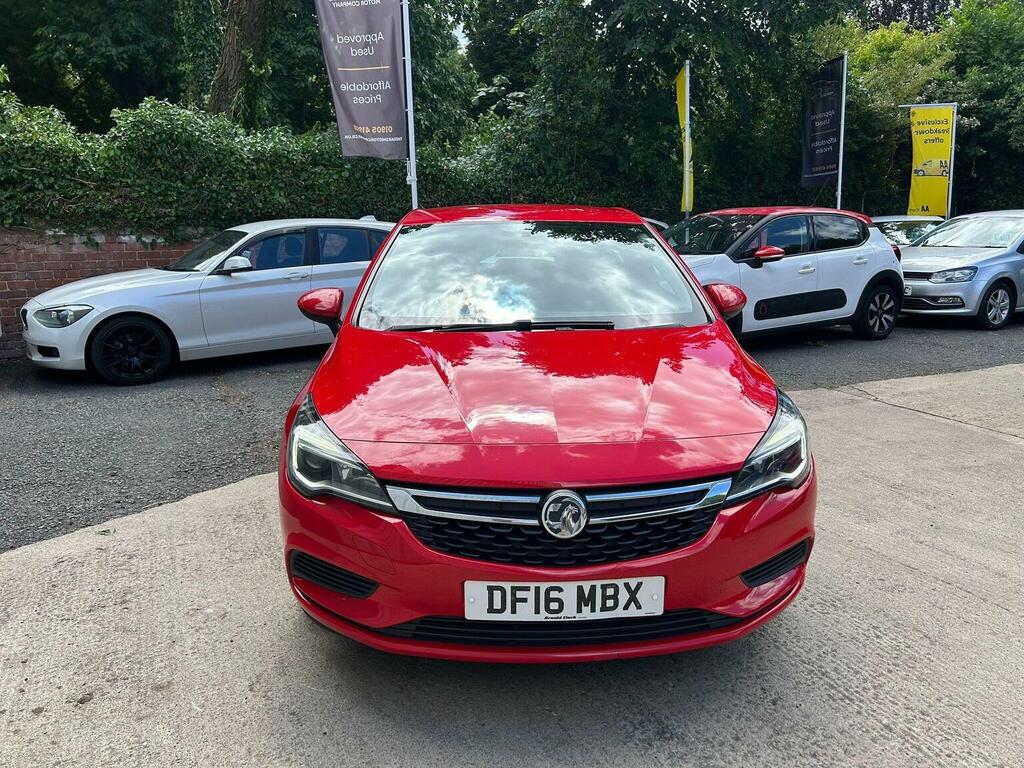 Vauxhall Astra Hatchback 1.4I Energy Euro 6 201616 DF16MBX Red #6