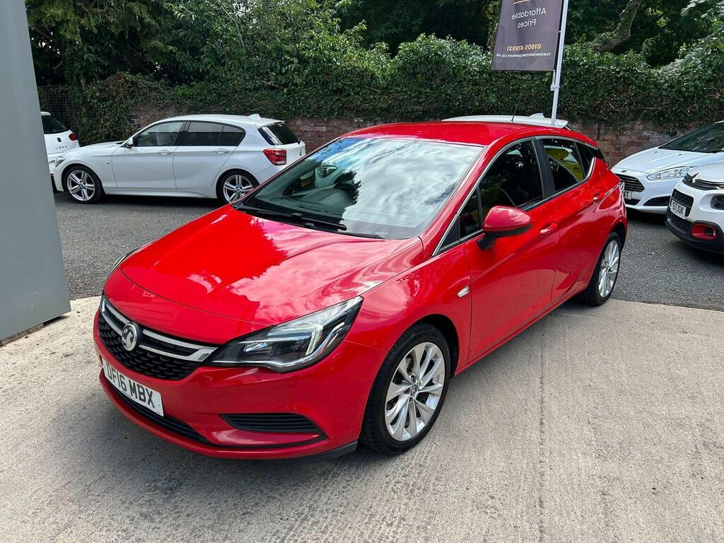 Vauxhall Astra Hatchback 1.4I Energy Euro 6 201616 DF16MBX Red #4