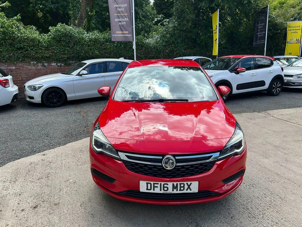 Vauxhall Astra Hatchback 1.4I Energy Euro 6 201616 DF16MBX Red #3