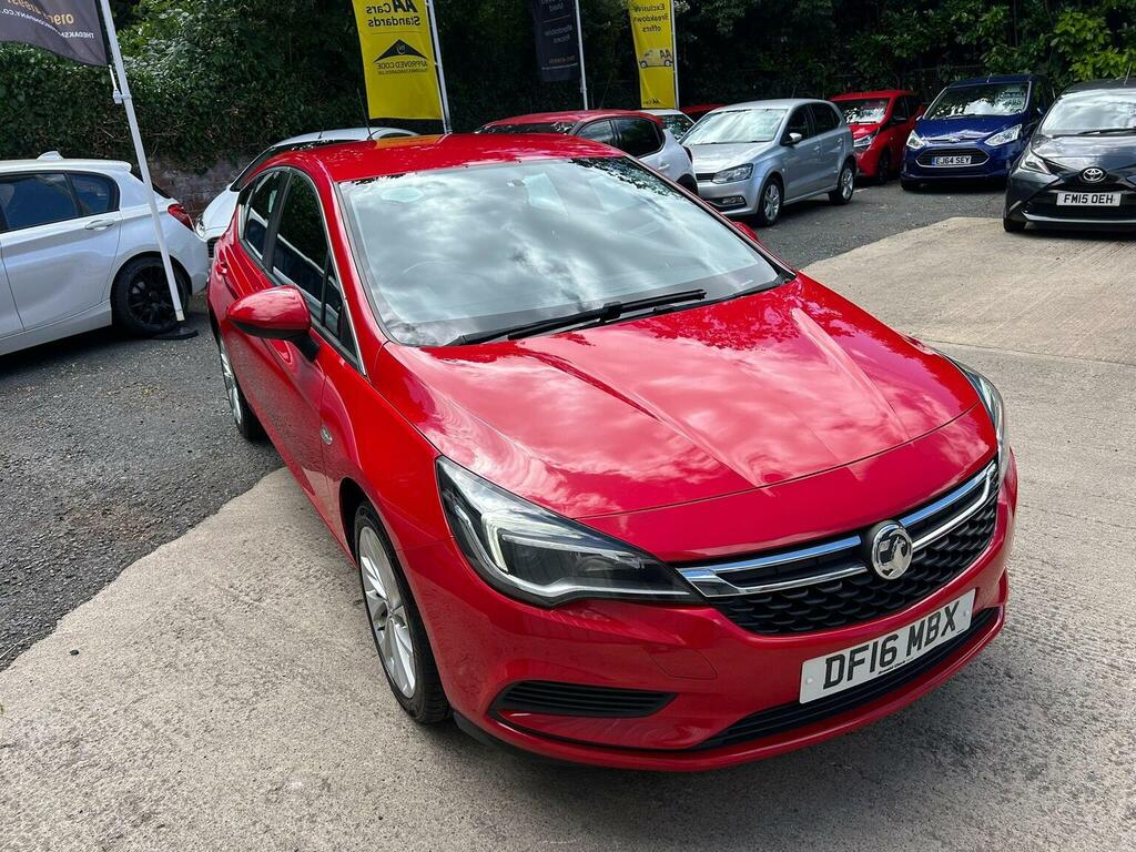 Vauxhall Astra Hatchback 1.4I Energy Euro 6 201616 DF16MBX Red #2