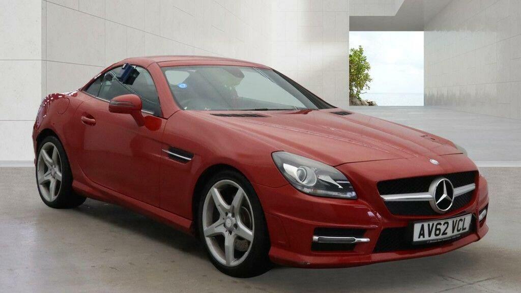 Mercedes-Benz SLK 2.1 Slk250 Cdi Blueefficiency Amg Sport G-tronic Red