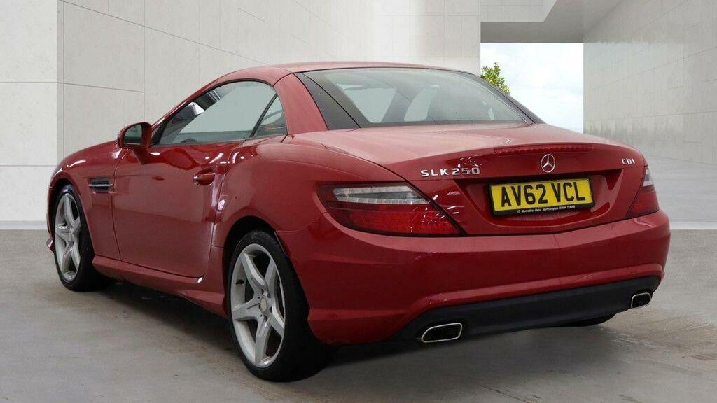 Mercedes-Benz SLK 2.1 Slk250 Cdi Blueefficiency Amg Sport G-tronic Red #6