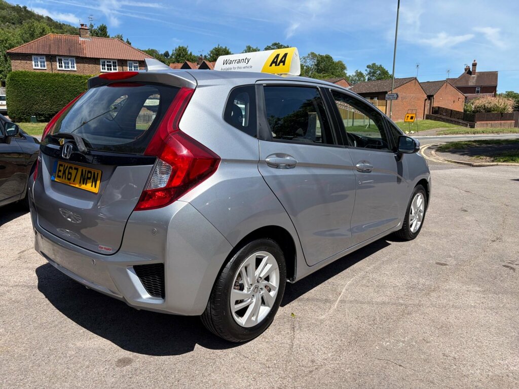 Honda Jazz 1.3 I-vtec Se Navi Cvt Euro 6 Ss EK67NPN Silver #4