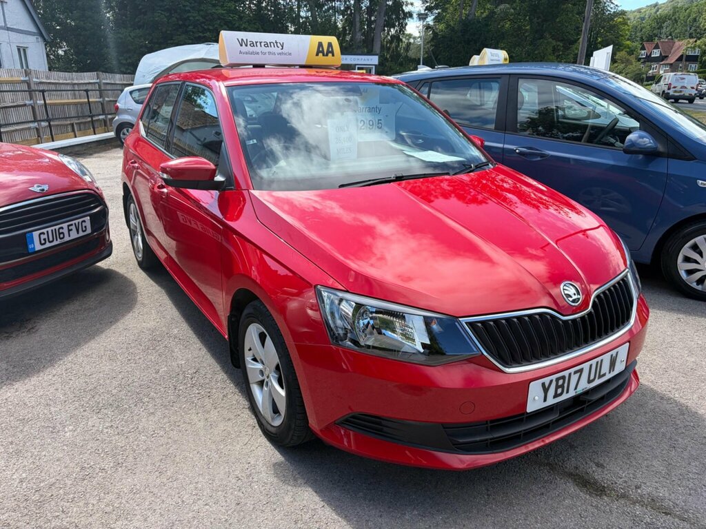 Skoda Fabia 1.2 Tsi Se Euro 6 Ss Red