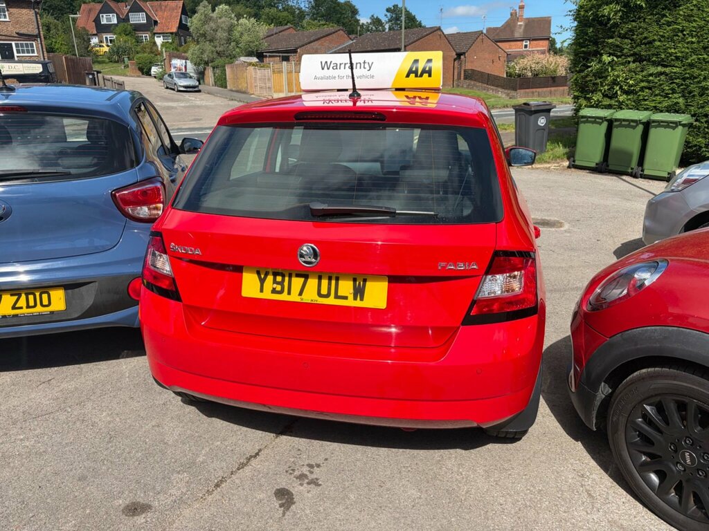 Skoda Fabia 1.2 Tsi Se Euro 6 Ss Red #4