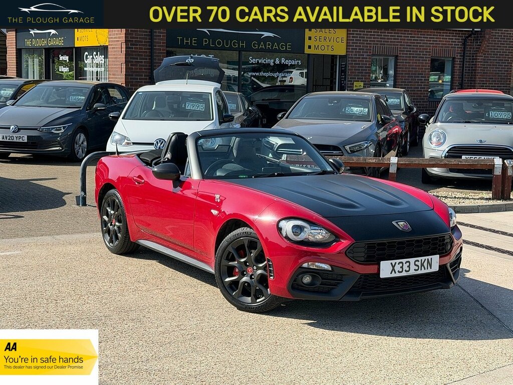 Abarth 124 Spider 1.4 Multiair Convertible Euro 6 1 Red