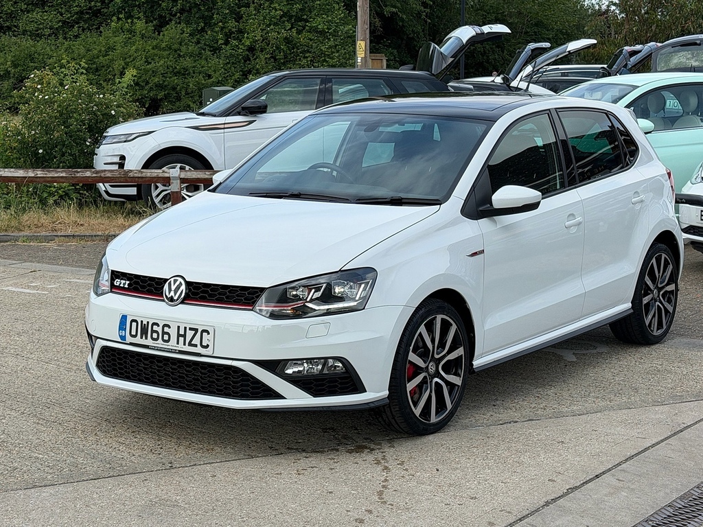 Volkswagen Polo 1.8 Tsi Bluemotion Tech Gti Hatchback D White #2