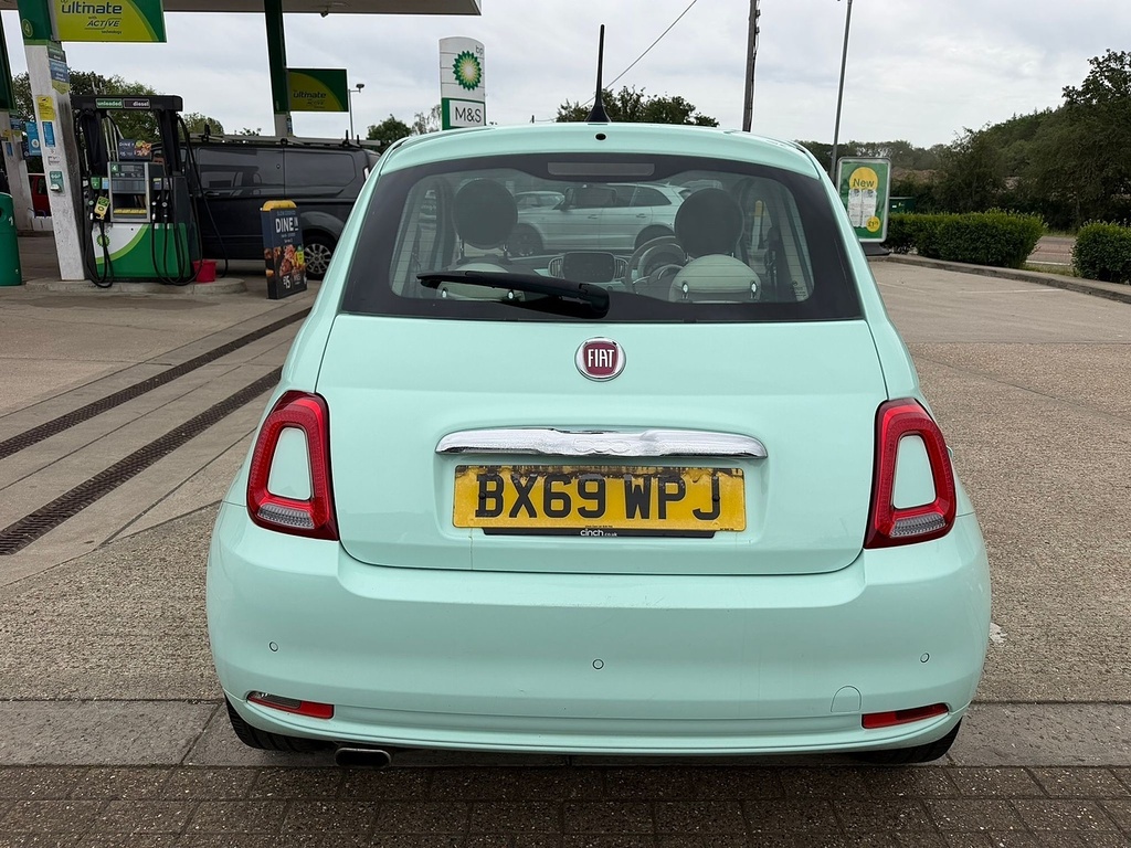 Fiat 500 1.2 Lounge Hatchback Euro 6 Ss BX69WPJ Green #6