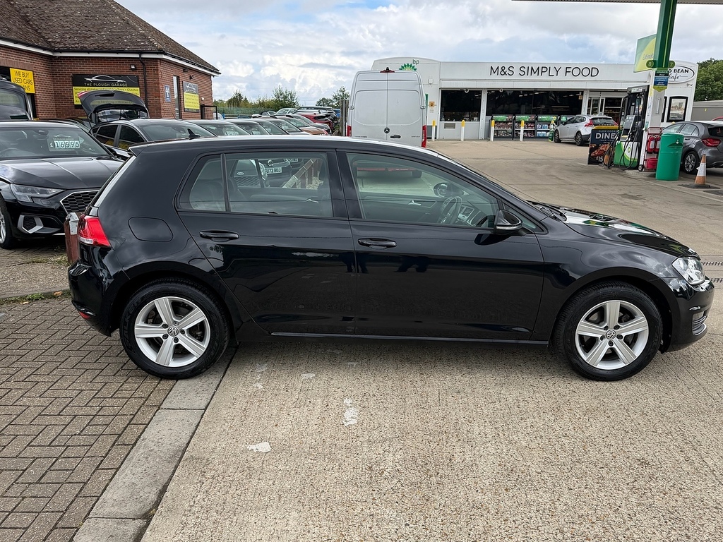 Volkswagen Golf 1.4 Tsi Bluemotion Tech Match Edition Hatchback HJ66XVD Black #4