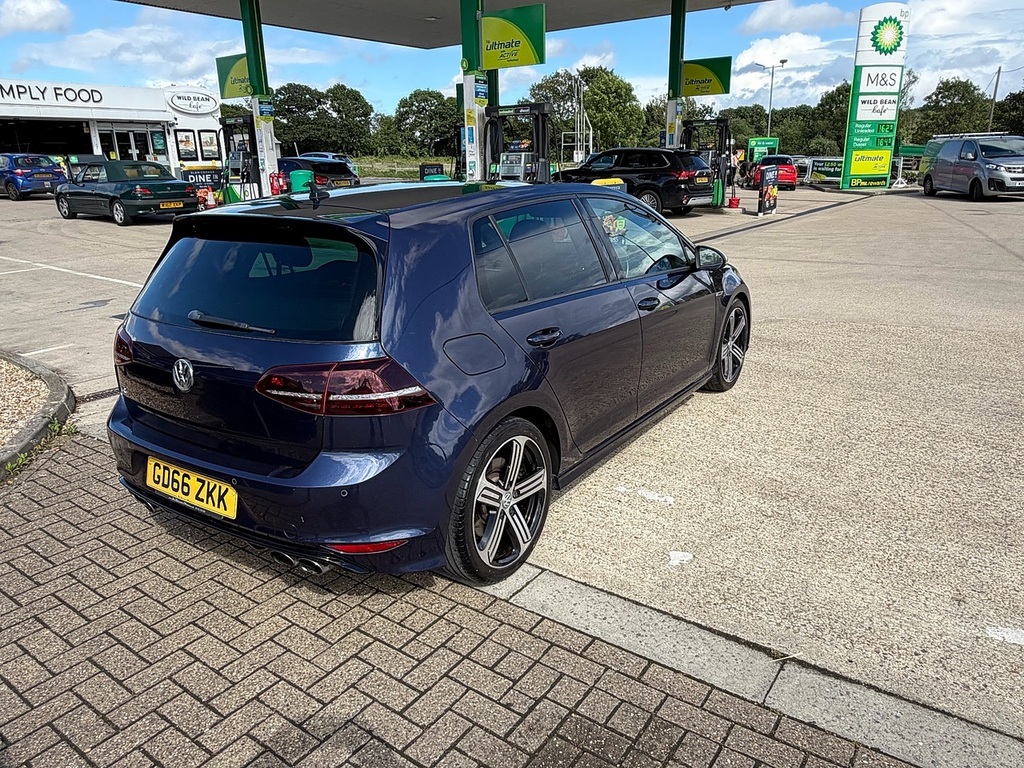 Volkswagen Golf 2.0 Tsi Bluemotion Tech R Hatchback Man GD66ZKK Blue #5