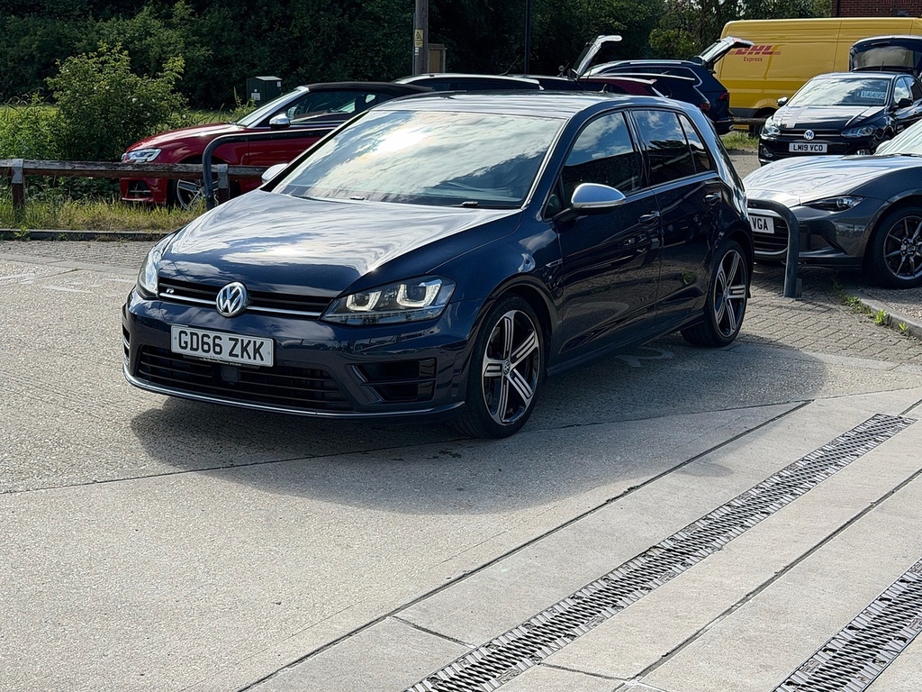 Volkswagen Golf 2.0 Tsi Bluemotion Tech R Hatchback Man GD66ZKK Blue #2