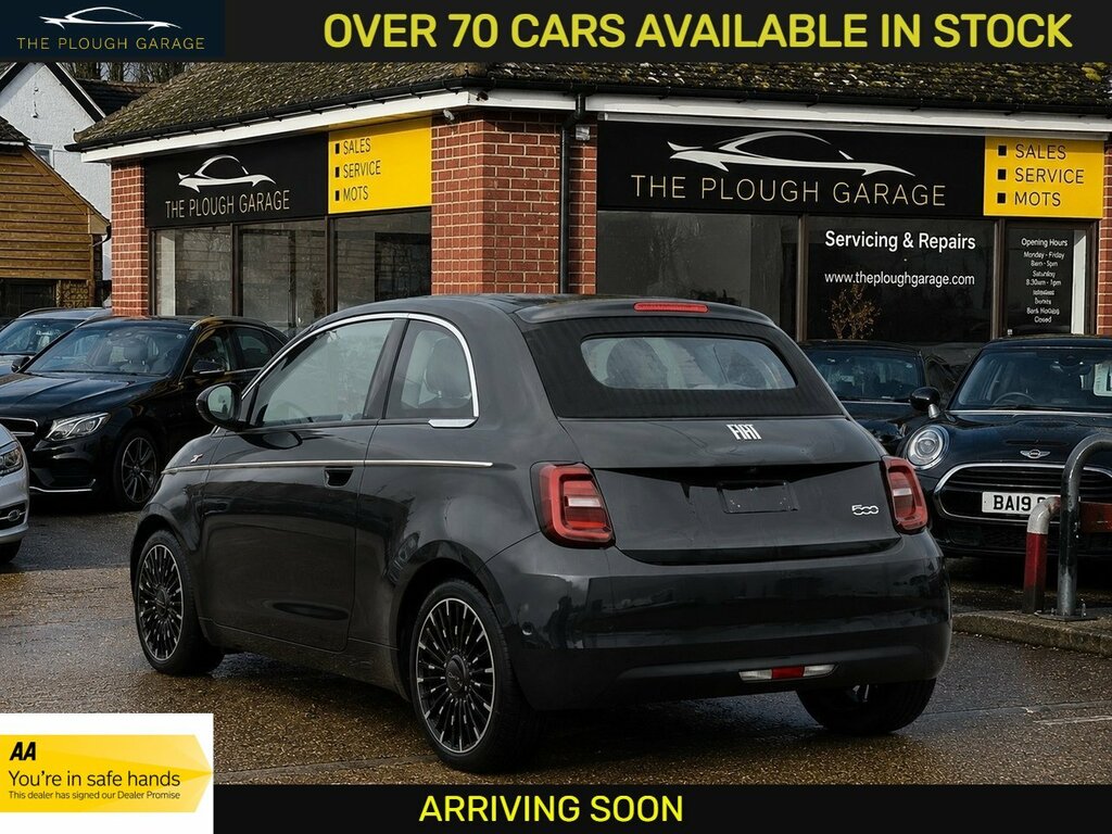 Fiat 500E C 42Kwh La Prima Convertible 118 Black #2