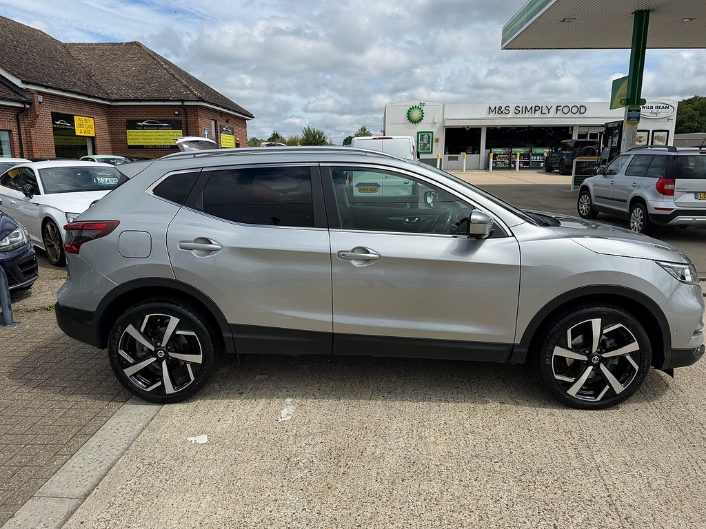 Nissan Qashqai 1.2 Dig-t Tekna Suv Xtron Euro 6 Ss Silver #4
