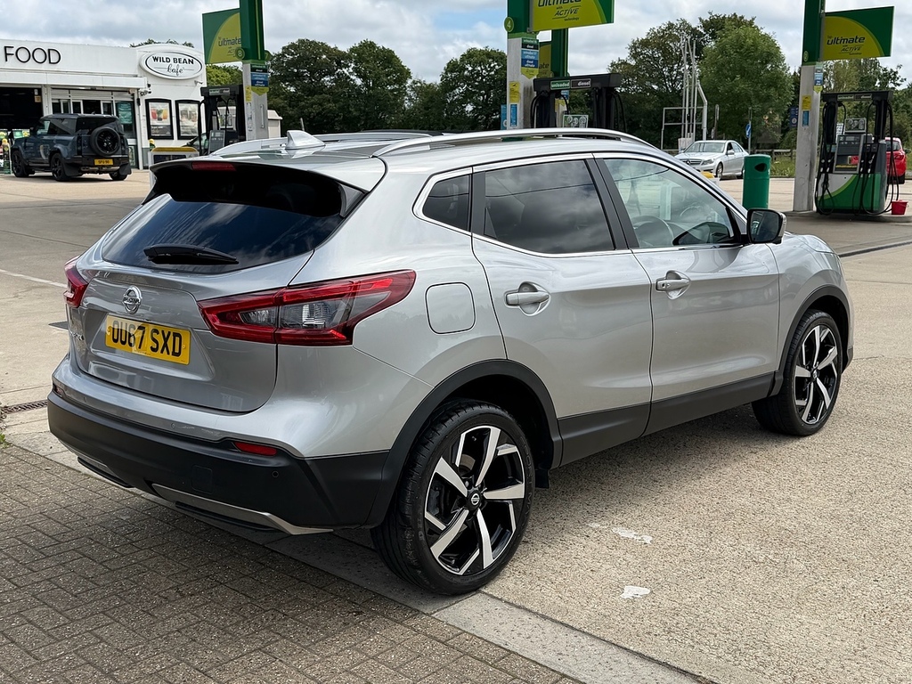 Nissan Qashqai 1.2 Dig-t Tekna Suv Xtron Euro 6 Ss Silver #5