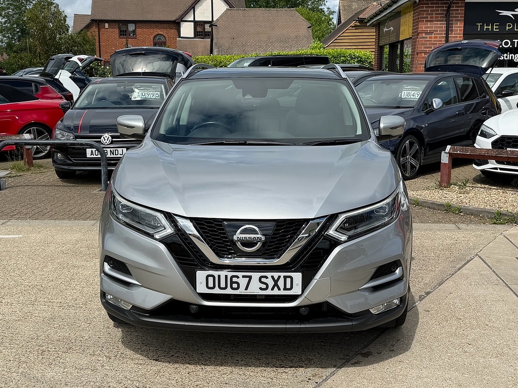 Nissan Qashqai 1.2 Dig-t Tekna Suv Xtron Euro 6 Ss Silver #3