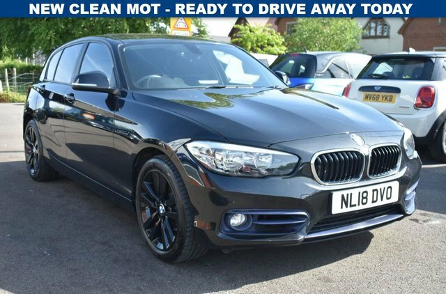 BMW 1 Series 120D Sport Hatchback Black
