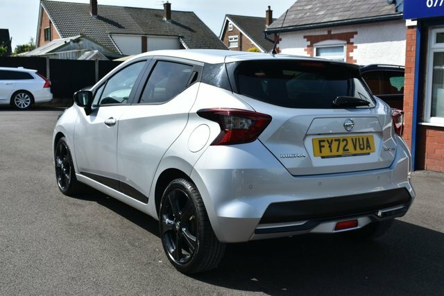 Nissan Micra Ig-t N-sport Hatchback FY72VUA Silver #6