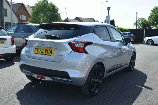 Nissan Micra Ig-t N-sport Hatchback FY72VUA Silver #4