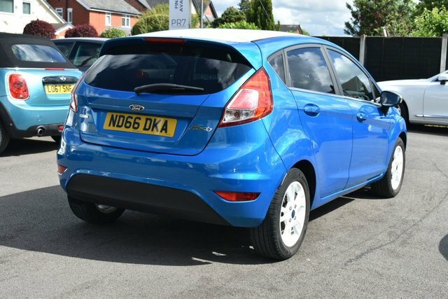 Ford Fiesta Ecoboost Zetec Blue Edition ND66DKA Blue #4