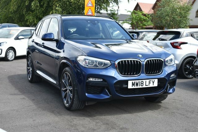 BMW X3 20D M Sport Suv Blue