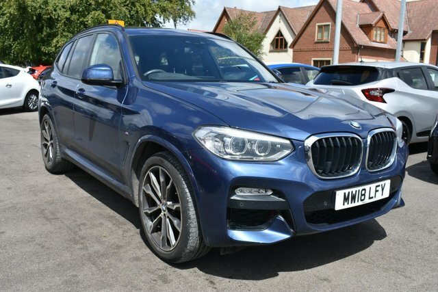 BMW X3 20D M Sport Suv Blue #2