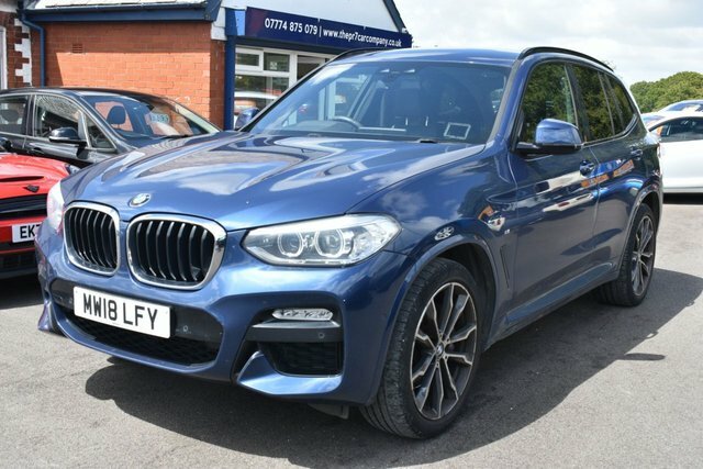 BMW X3 20D M Sport Suv Blue