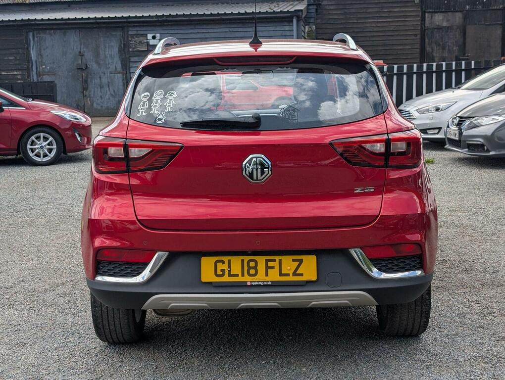 MG ZS Suv 1.5 Vti-tech Exclusive Euro 6 Ss 2018 GL18FLZ Red #2