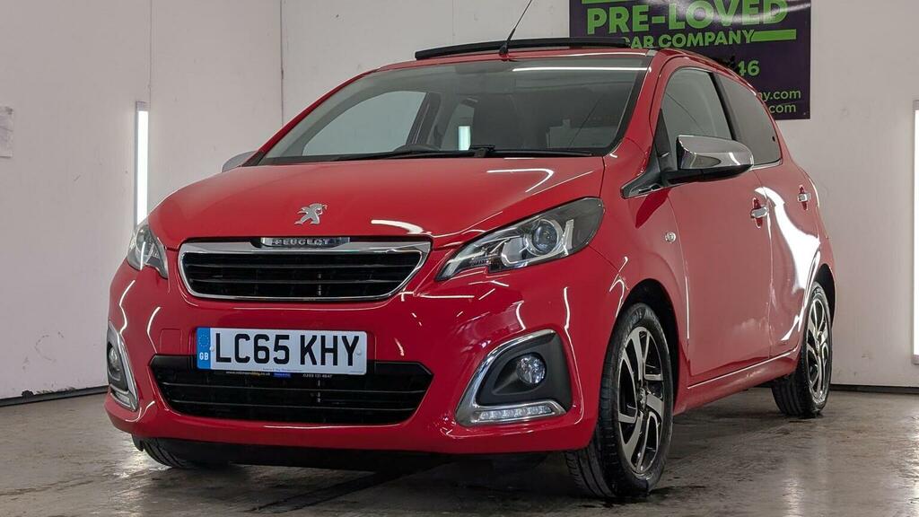 Peugeot 108 Hatchback 1.2 Puretech Allure Top Euro 6 201 Red