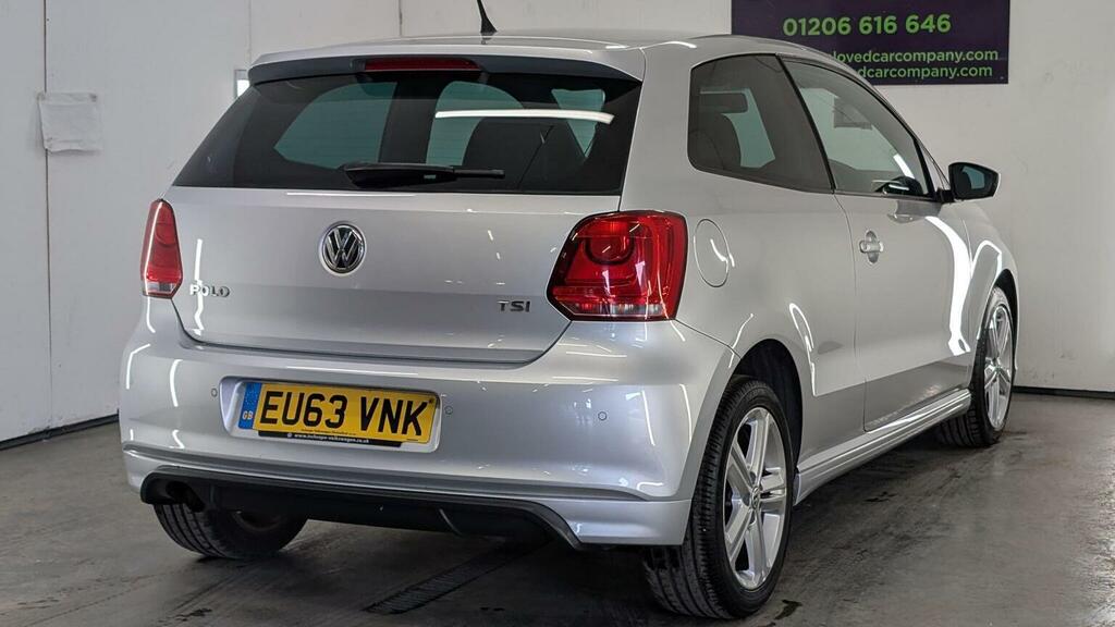 Volkswagen Polo Hatchback 1.2 Tsi R-line Euro 5 201463 EU63VNK Silver #2