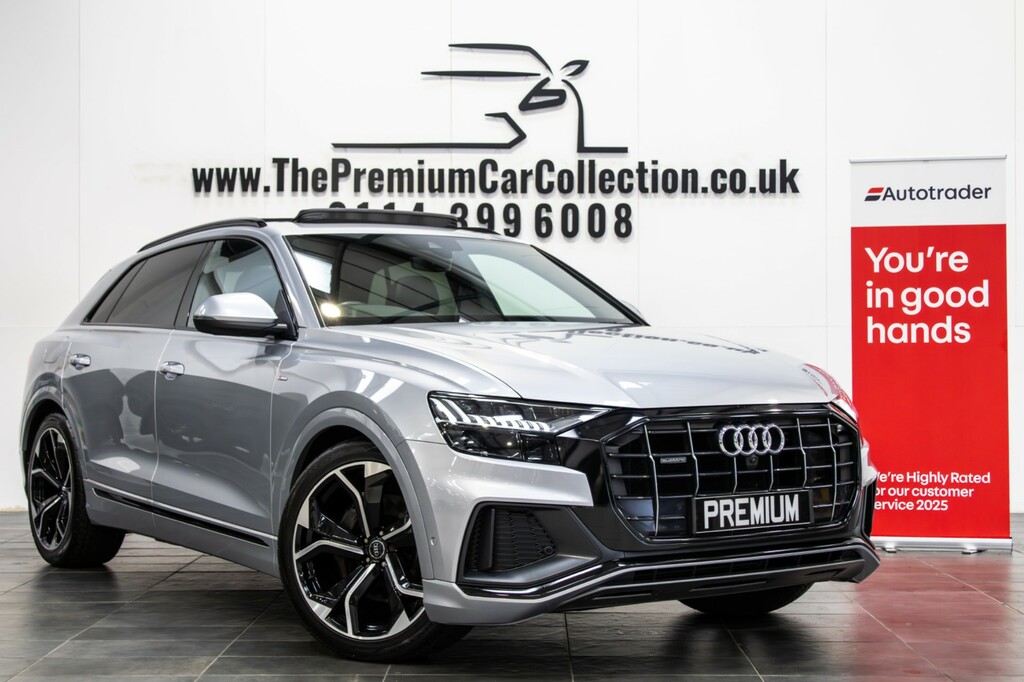 Audi Q8 Tdi Quattro S Line Sliding Panoramic Roof Silver #3