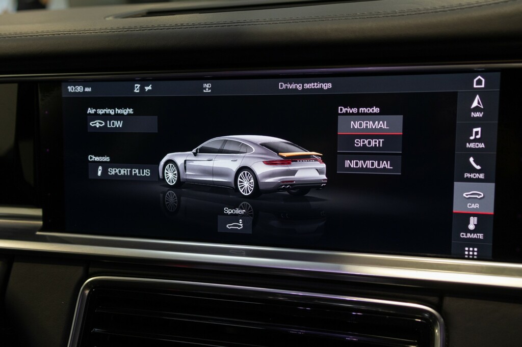 Porsche Panamera Hatchback Black #20