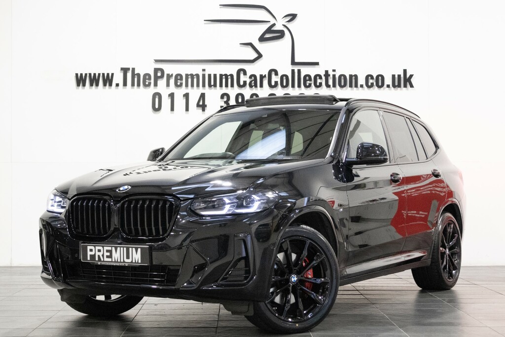 BMW X3 Xdrive20d M Sport Black