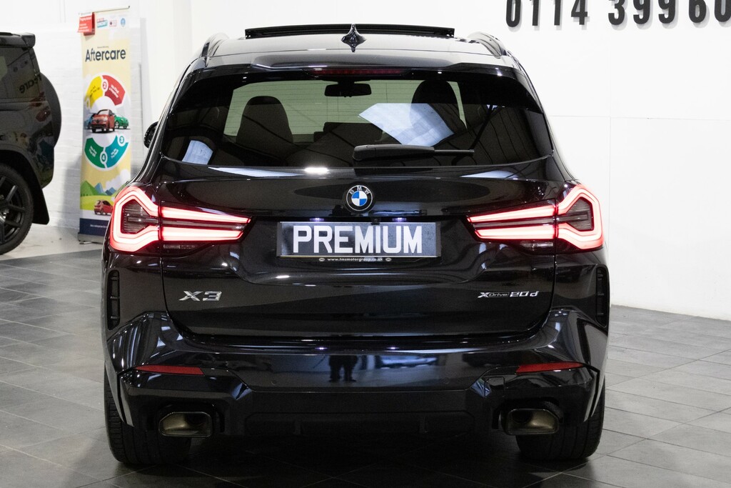 BMW X3 Xdrive20d M Sport Black #6