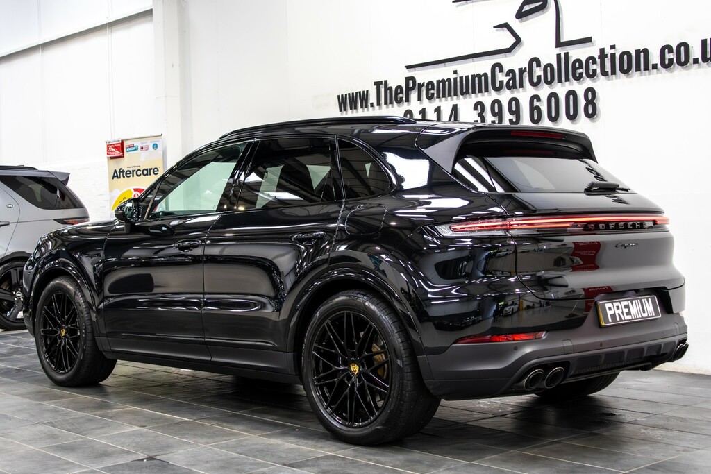 Porsche Cayenne V6 E-hybrid Black #5